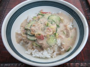 マアジの冷や汁（さつま）