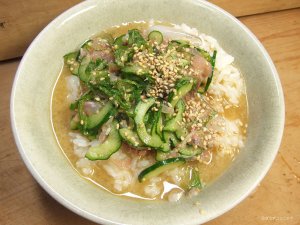 マアジの水なます