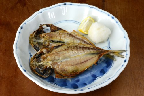 じんだの開き干し