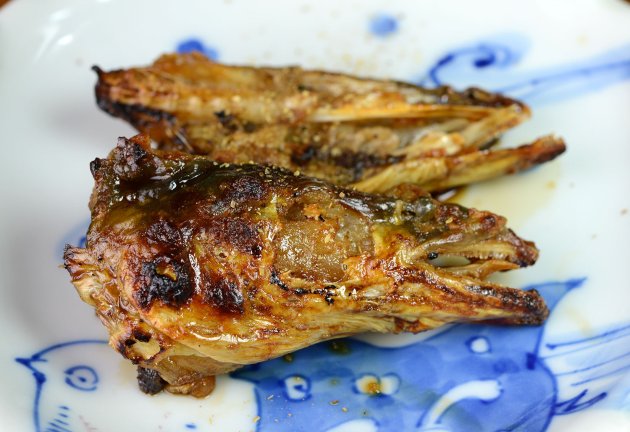 マアナゴ兜蒲焼き
