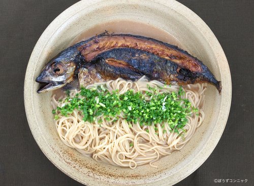 焼きさば素麺