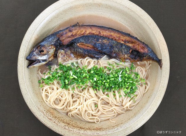 焼きさば素麺