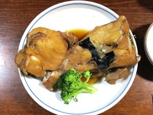 タラの煮つけ