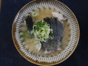 マツダイの味噌汁