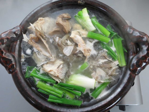 マトウダイの水炊き