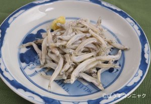 氷魚の釜揚げ
