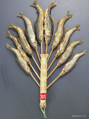 鮎焼き干し