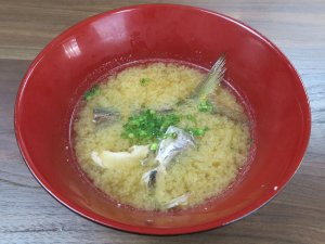 ムロアジのみそ汁