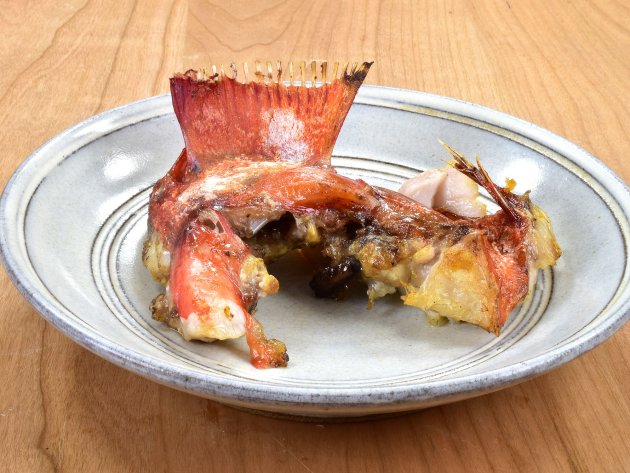 きんきの塩焼き
