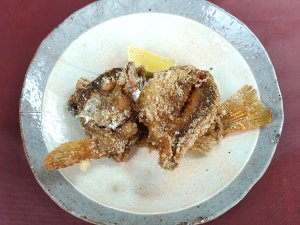 ヤナギノマイの唐揚げ