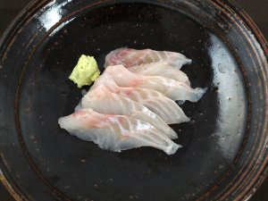 ヤナギノマイの刺身