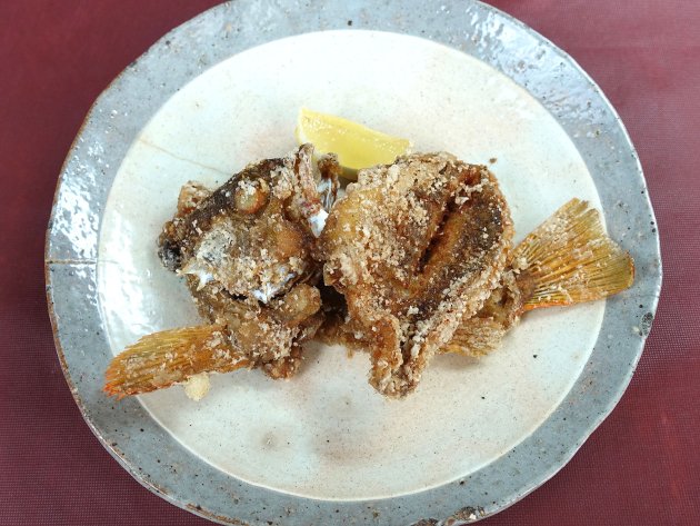 ヤナギノマイの唐揚げ