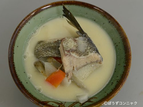 鮭のかすっぺ汁（サケの粕汁）