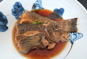 アブラコの煮つけ