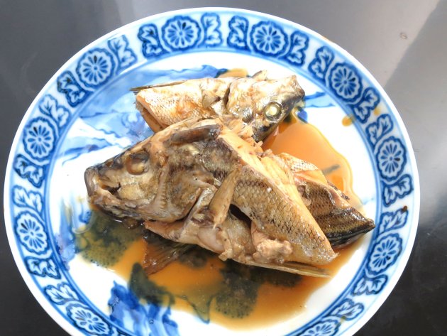 シマイサキの煮つけ