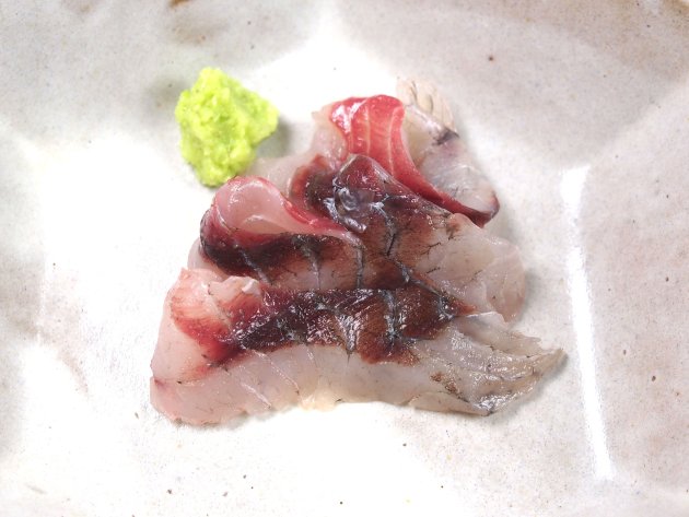 シマイサキの刺身