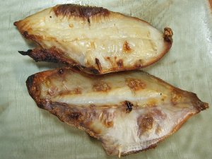 ウマヅラハギの一夜干し