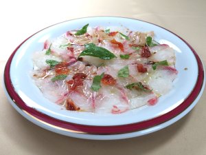 マダラタルミのカルパッチョ