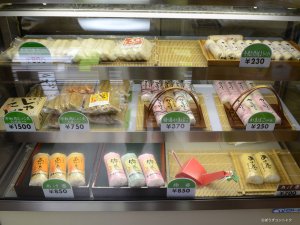 エソを原料とした蒲鉾類