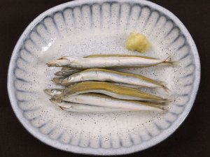 かますごの釜揚げ