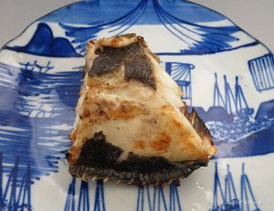 クサアジの塩焼き