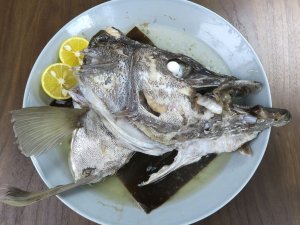 アラの骨蒸し
