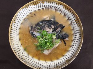 イシガキダイのみそ汁