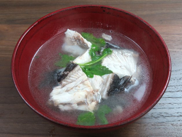 イシガキダイの潮汁