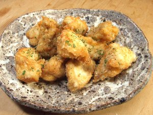 ショウサイフグの唐揚げ