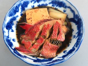 ウロコマツカサの煮つけ