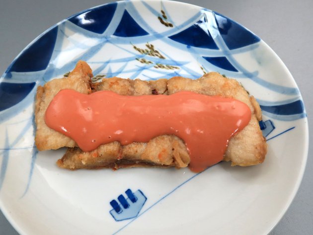 ブラウントラウトのムニエル