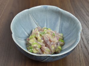 かすべの酢味噌和え