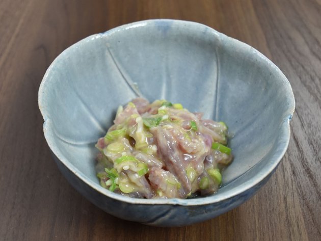 かすべの酢味噌和え