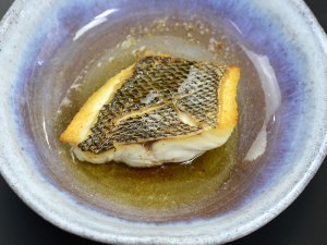ヨコシマフエフキのバター焼き