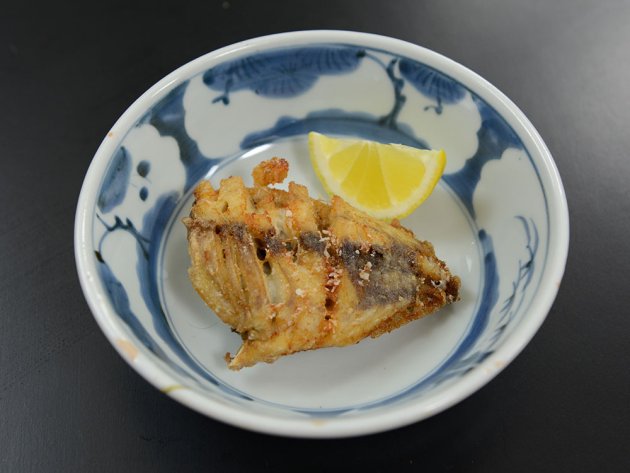 ミヤコテングハギの唐揚げ