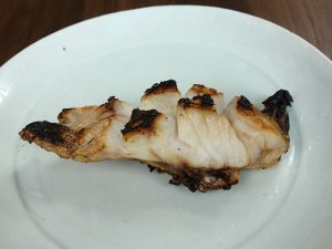 モヨウハタの塩焼き