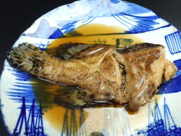 モヨウハタの煮つけ