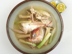 イトヨリダイの潮汁