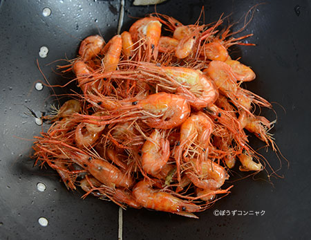 テナガエビのかき揚げ