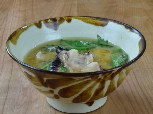 イラブチャーの魚汁