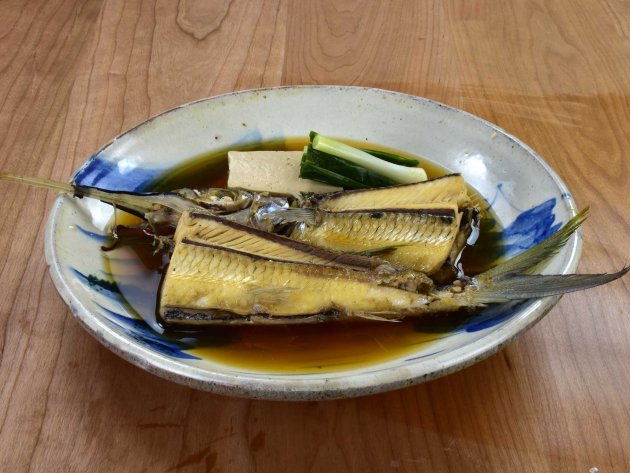 ヤチバーユーの煮つけ