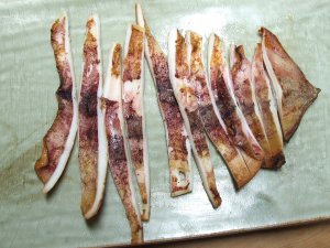 スルメイカの一夜干し
