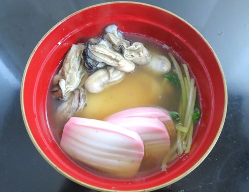 澄まし仕立てかき雑煮