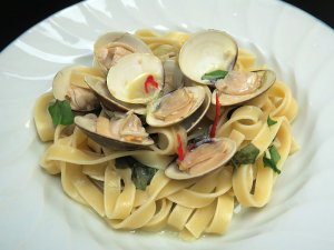 シナハマグリのパスタ