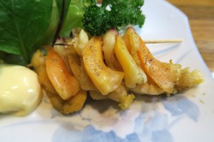バカガイの塩焼き