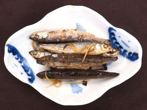 ウグイの焼き浸し