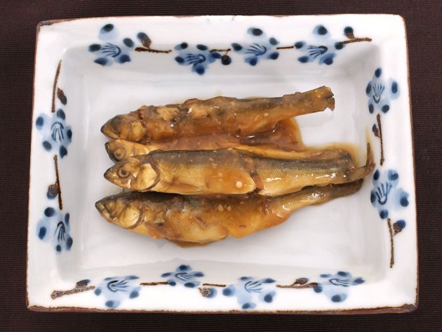 ウグイのみそ煮