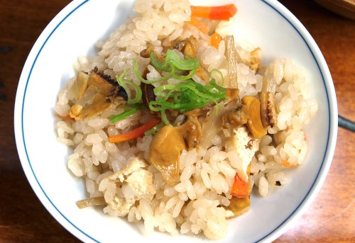 いがい飯（瀬戸貝飯）