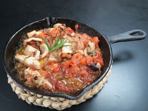 ヤリイカのオリーブオイル焼き