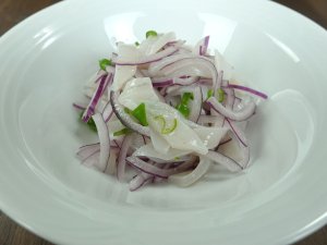 ヤリイカのセビチェ<